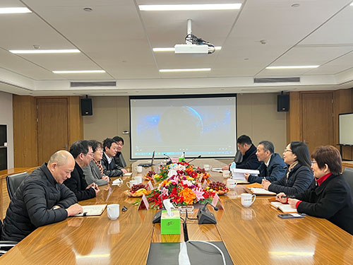 上海市青浦區總工會主席高健一行來我公司考察指導工作(圖2)